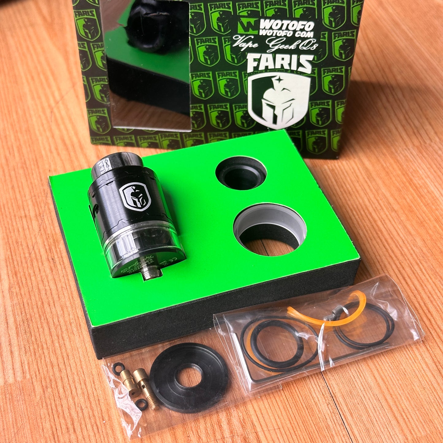 Wotofo Faris 2in1 RDTA & RDA 24mm Premium Copy atomizer