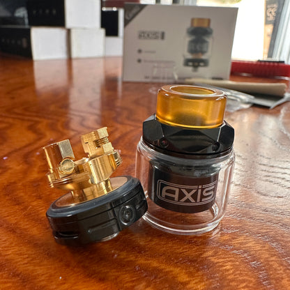 Gemz Axis RTA 24mm Legit (single coil deck atomizer)