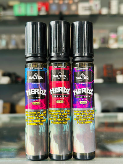 Vapor Nerdz (Herbz) Saltnic New Packaging 30ml 25mg