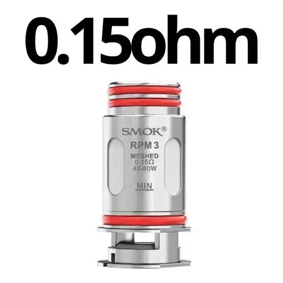 Smok RPM 3 Meshed 0.15ohm & 0.23ohm replacement coil