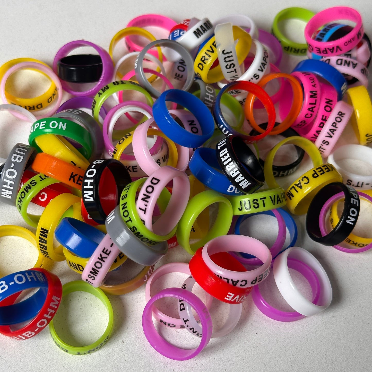 Vape Band 5pcs/pack Assorted Colors