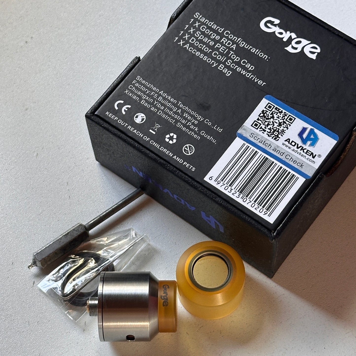 Advken George RDA 24mm Legit