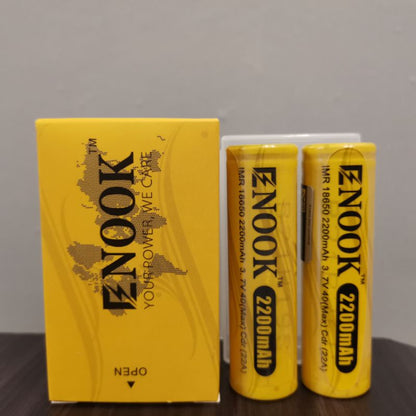 Enook Yellow 2200mah Battery PAIR Legit