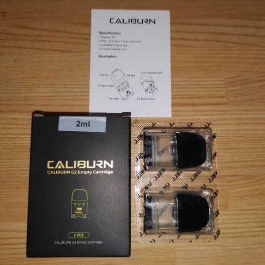 Uwell Caliburn G2 Empty Pod Cartridge 2ml