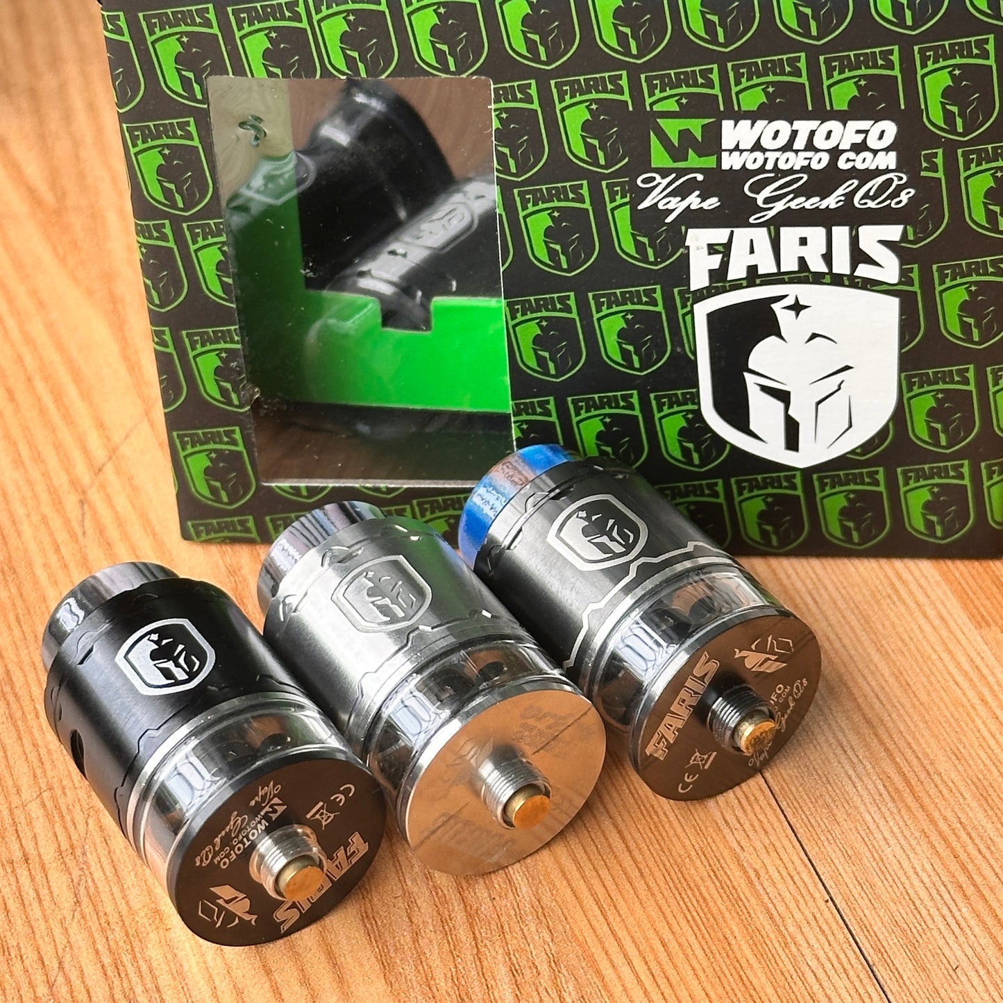 Wotofo Faris 2in1 RDTA & RDA 24mm Premium Copy atomizer