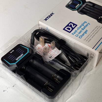 XTAR D2 Fast Charging Li-ion Battery Charger