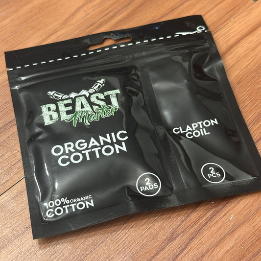 Beast Master 2in1 cotton & clapton coil