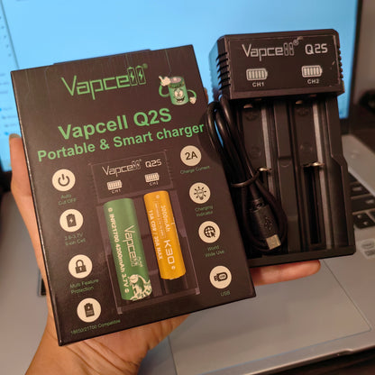 Vapcell Q2S dual charger