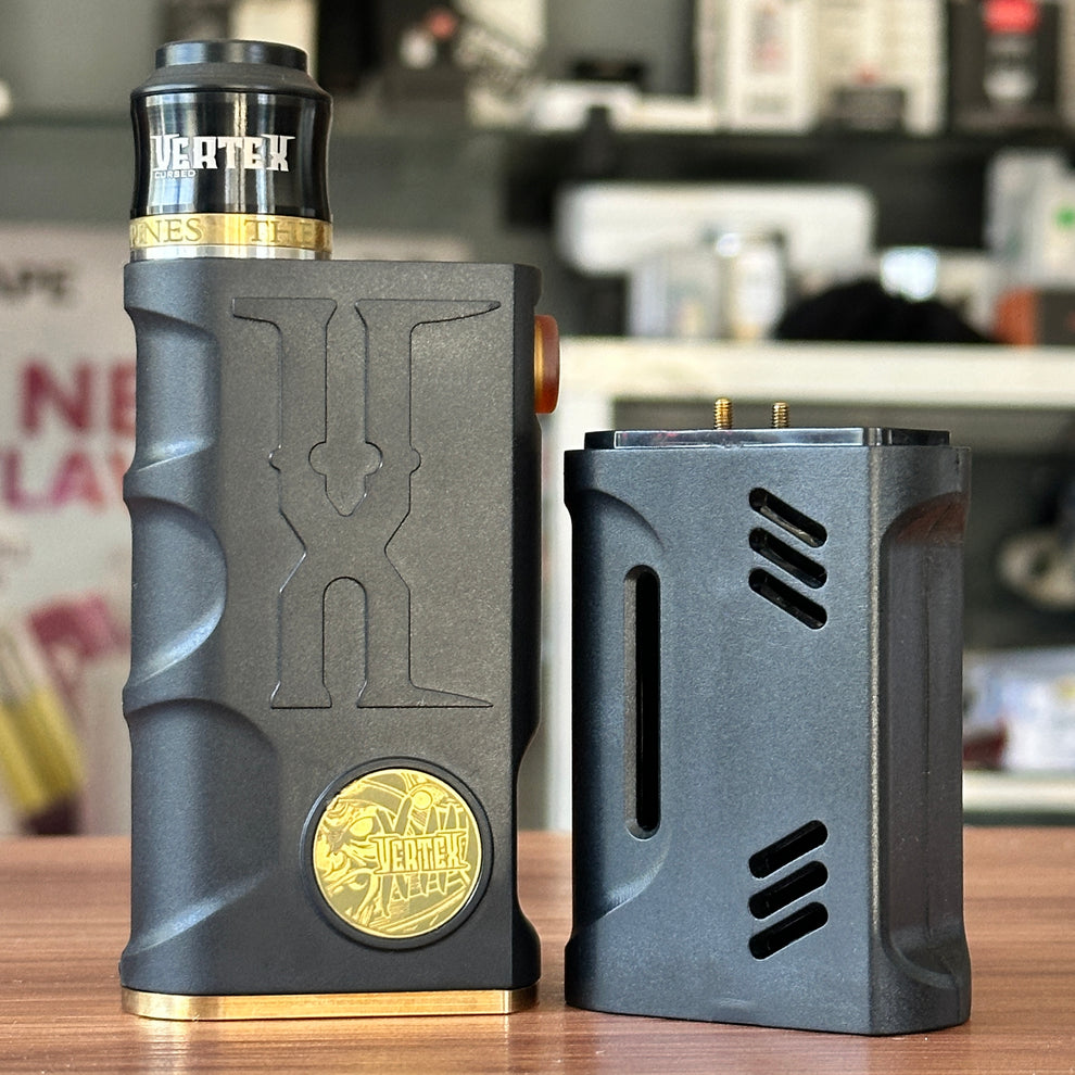 Vertex Mechanical Box Mod with booster 1:1 (parallel configuration ...