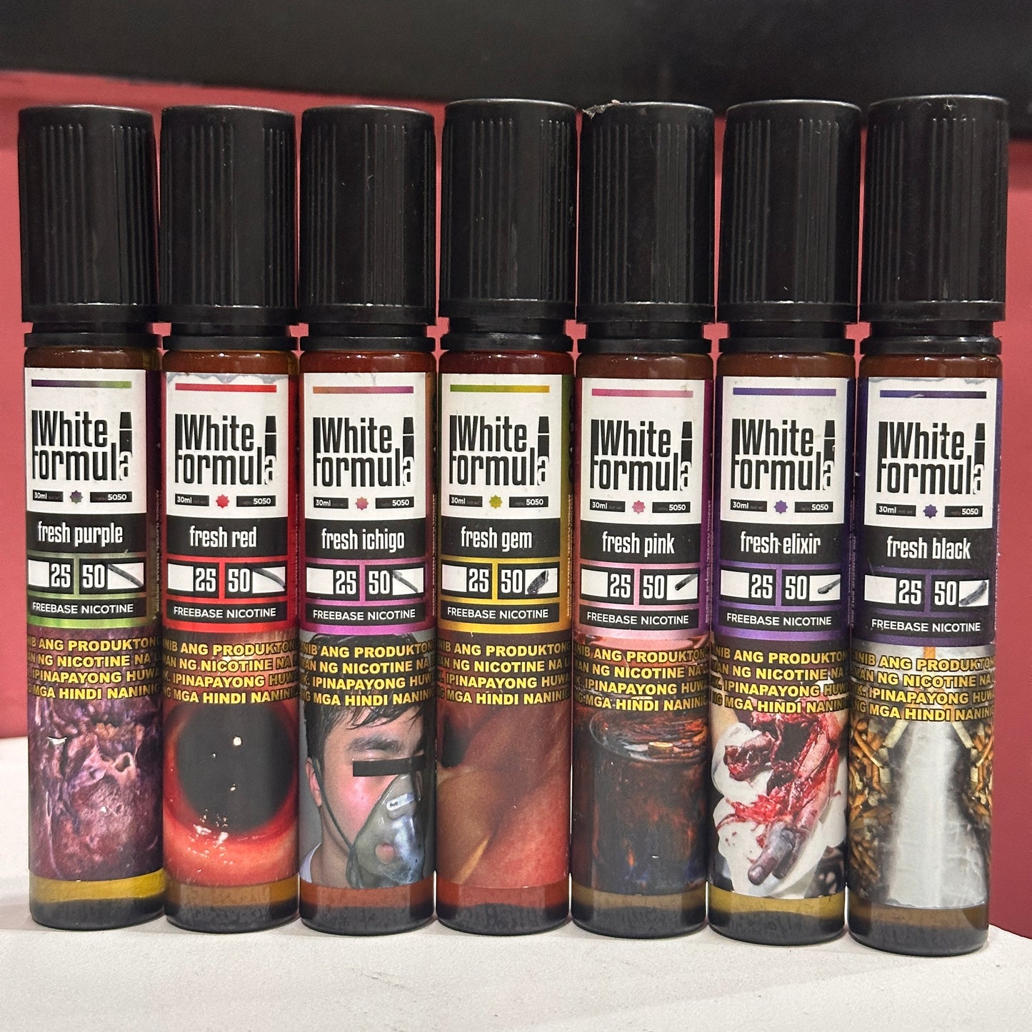 White Formula Saltnic by Cholo’s Blend 30ml 25/50mg