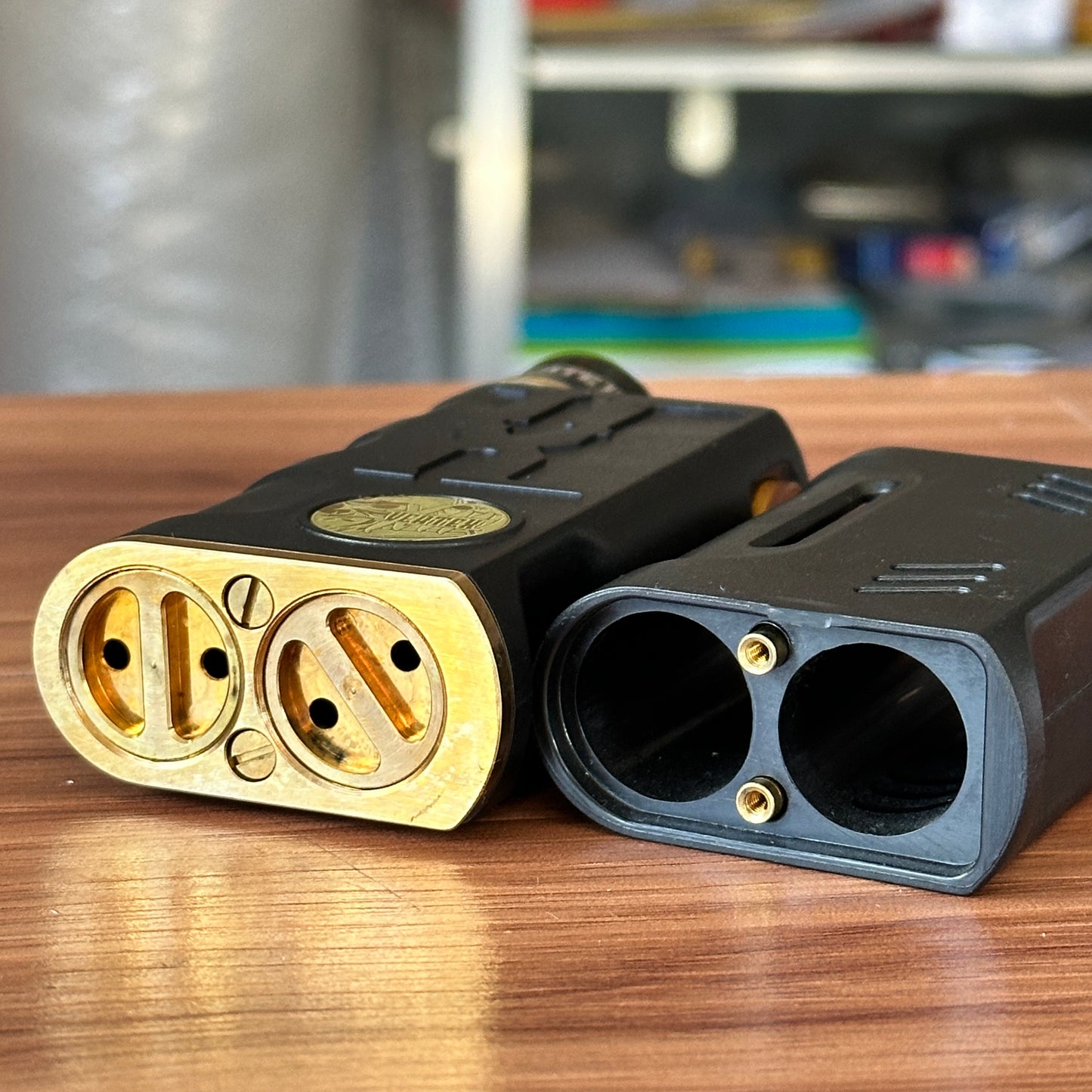 Vertex Mechanical Box Mod with booster 1:1 (parallel configuration)