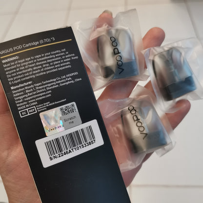 Voopoo Argus pod cartridge 2ml 0.7ohm