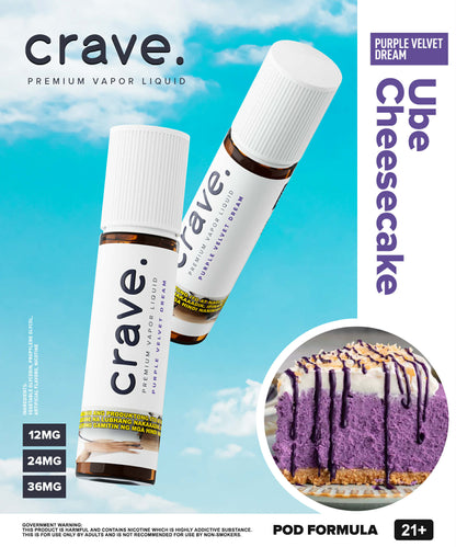 Crave 60ml 12/24/36mg 50vg/50pg
