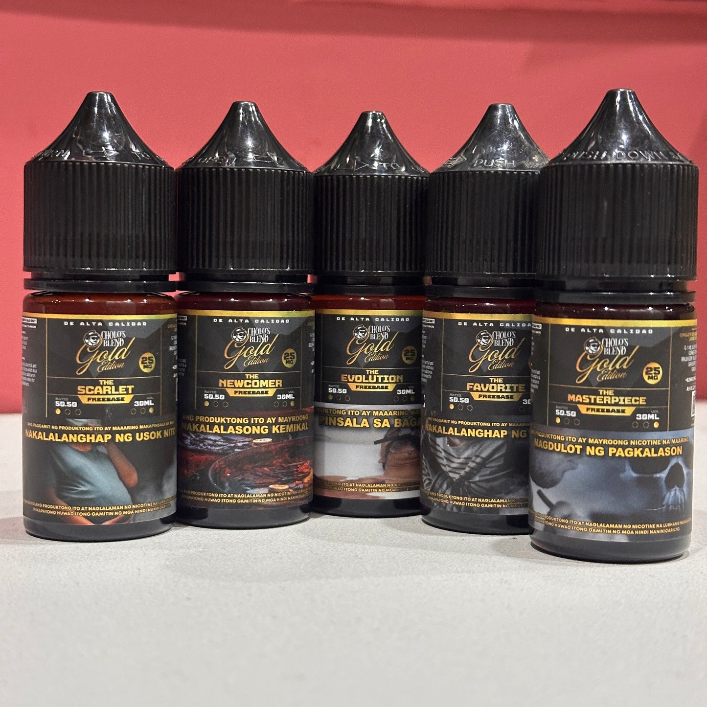 Cholo’s Blend Gold Edition Saltnic 30ml 25/50mg