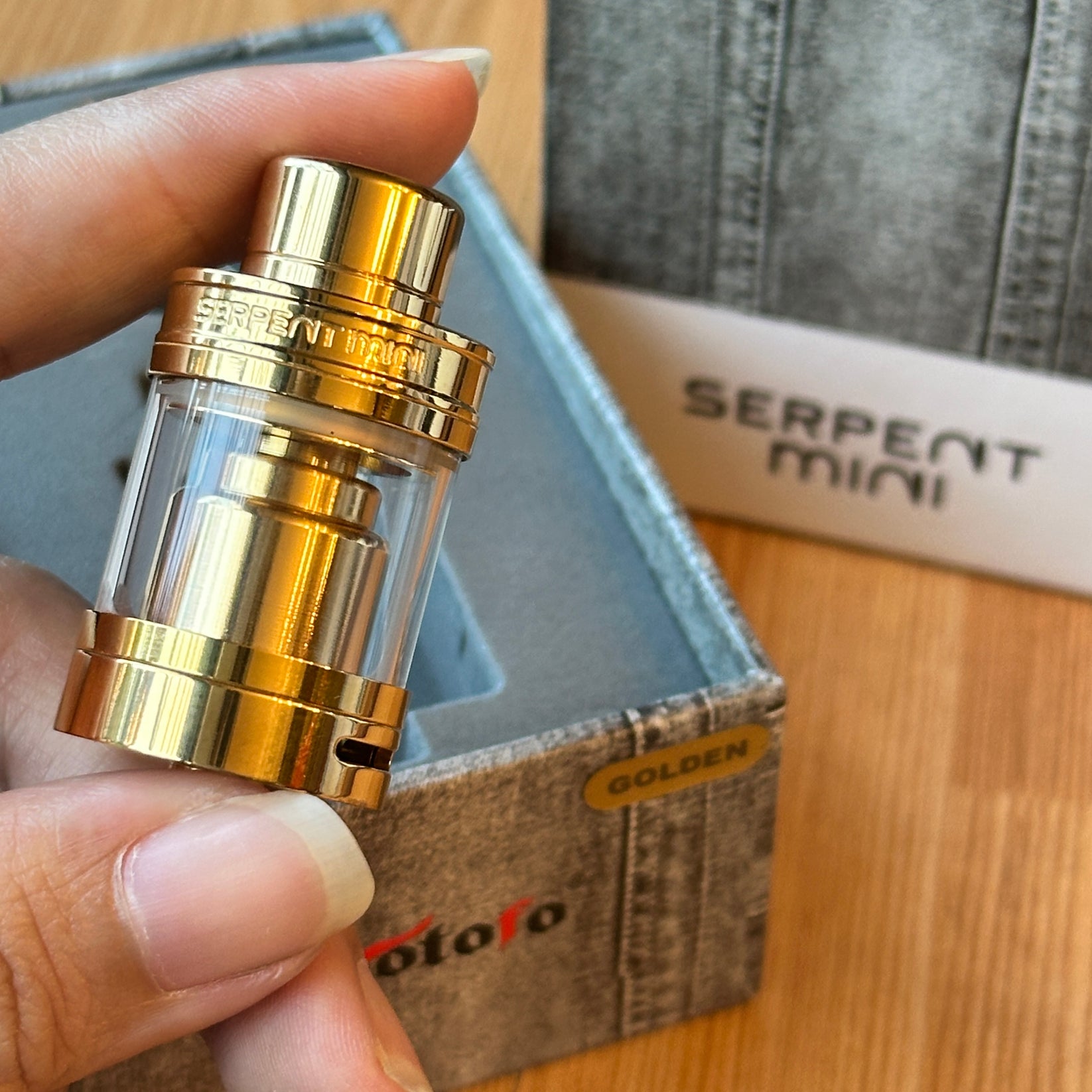 Wotofo Serpent Mini RTA 22mm Atomizer Legit – FILLINVAPE