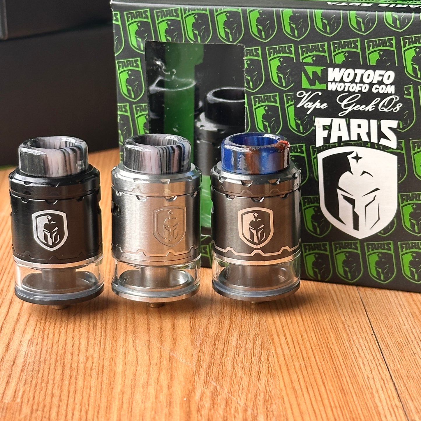 Wotofo Faris 2in1 RDTA & RDA 24mm Premium Copy atomizer