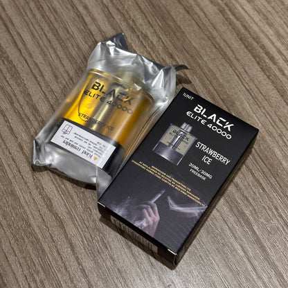 Black Elite v2 40k puffs Transparent 20ml 30mg