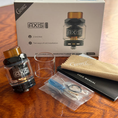 Gemz Axis RTA 24mm Legit (single coil deck atomizer)