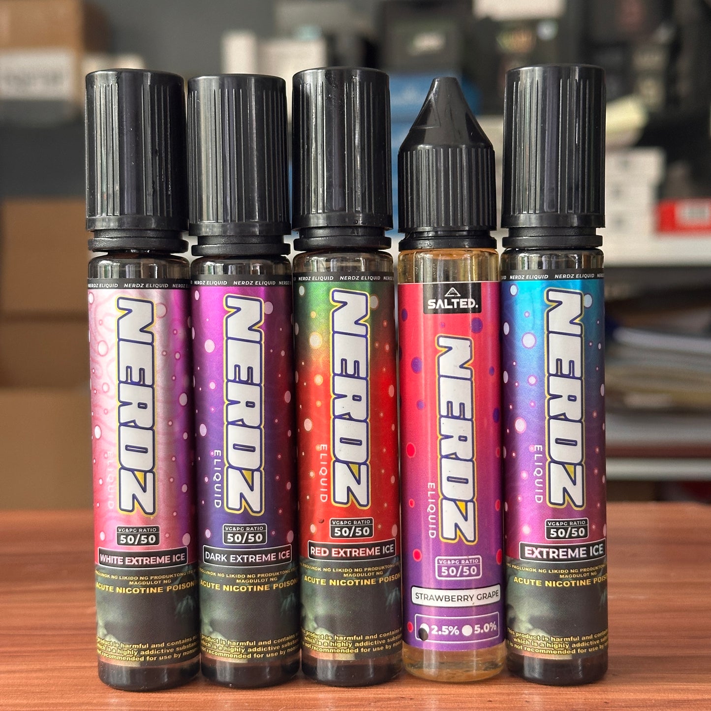 Salted Nerdz Saltnic 30ml 25/50mg