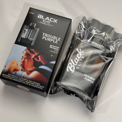 Black Elite 50k disposable pod