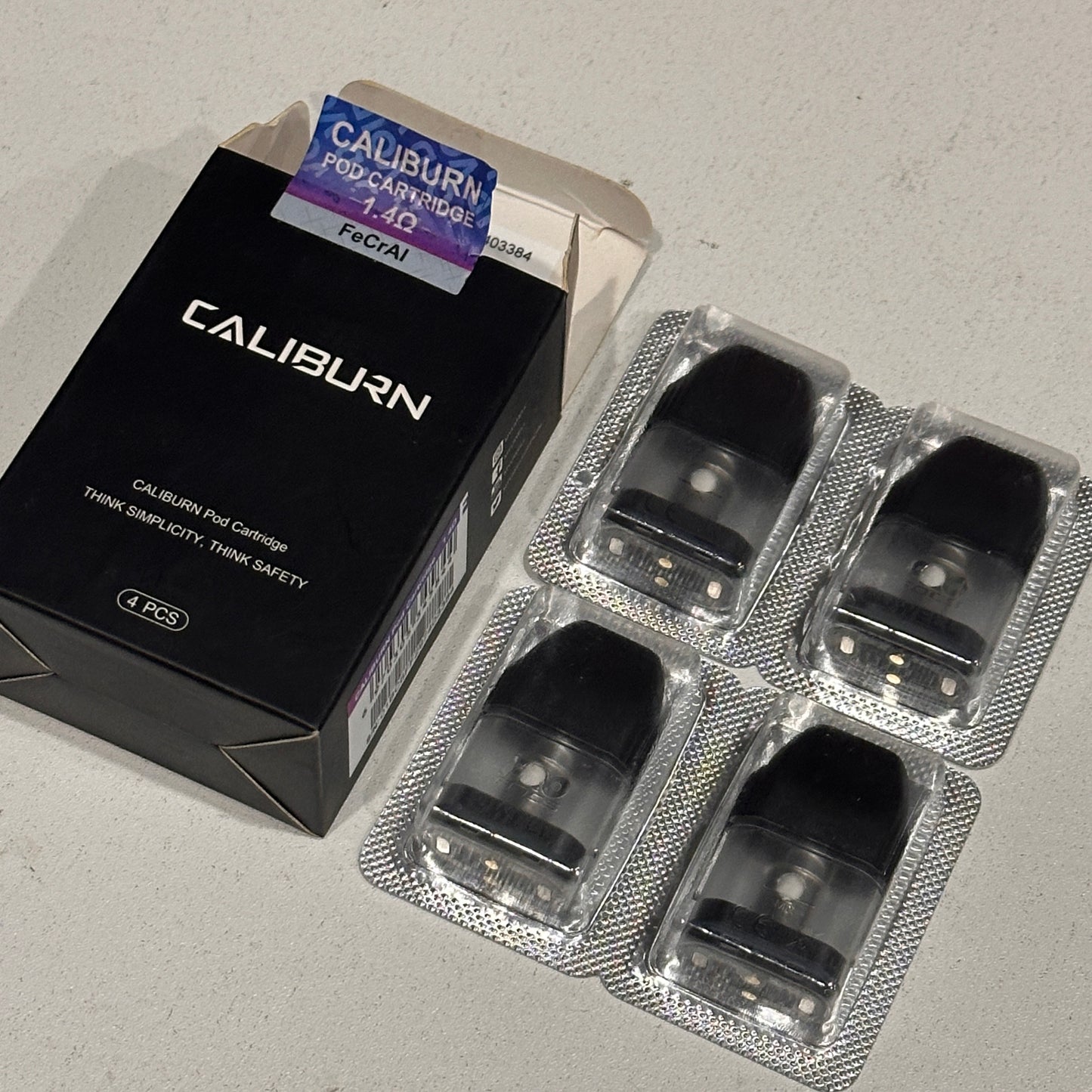 Caliburn Pod cartridge 1.4ohms