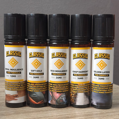 Classic 60ml 50vg/50pg 12/24/36mg