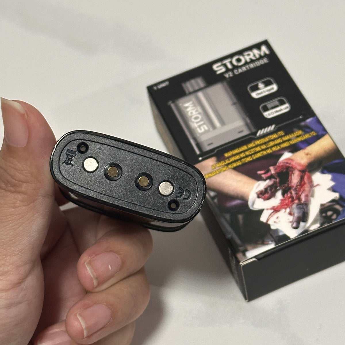 Storm V2 Refillable Side Fill Cartridge 20ml capacity (no juice inside)