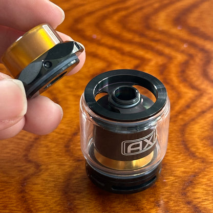 Gemz Axis RTA 24mm Legit (single coil deck atomizer)