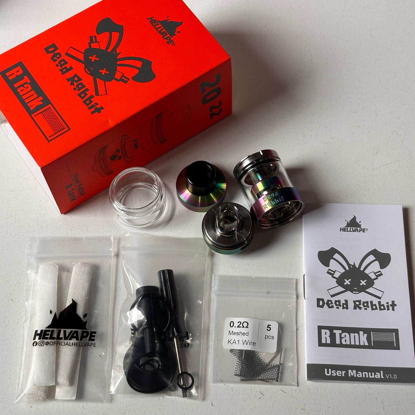 Hellvape Dead Rabbit R Tank 25mm Legit