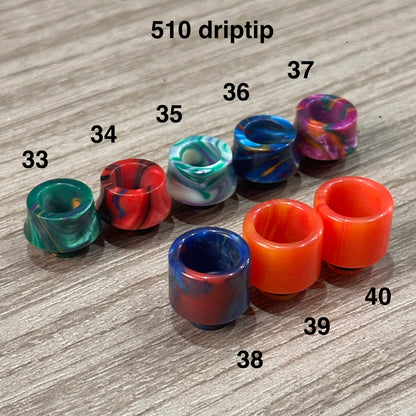 Driptip 510/810 for atomizers