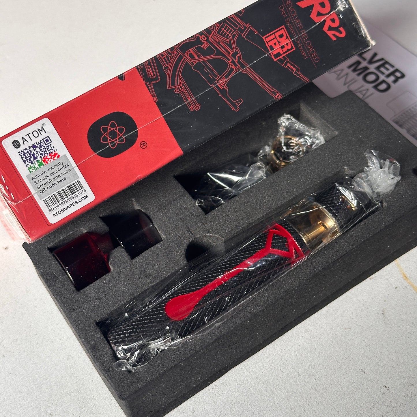 ATOM Revolver RDTA Kit Tube Mech Legit