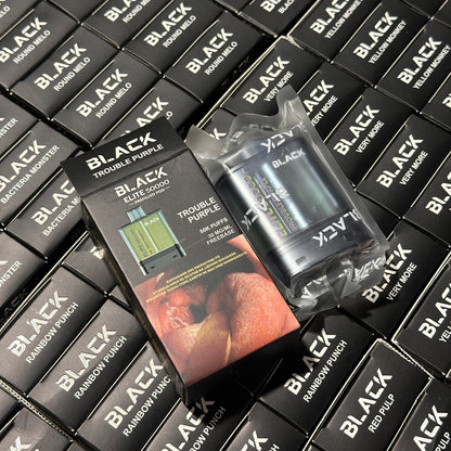 Black Elite 50k prefilled pod
