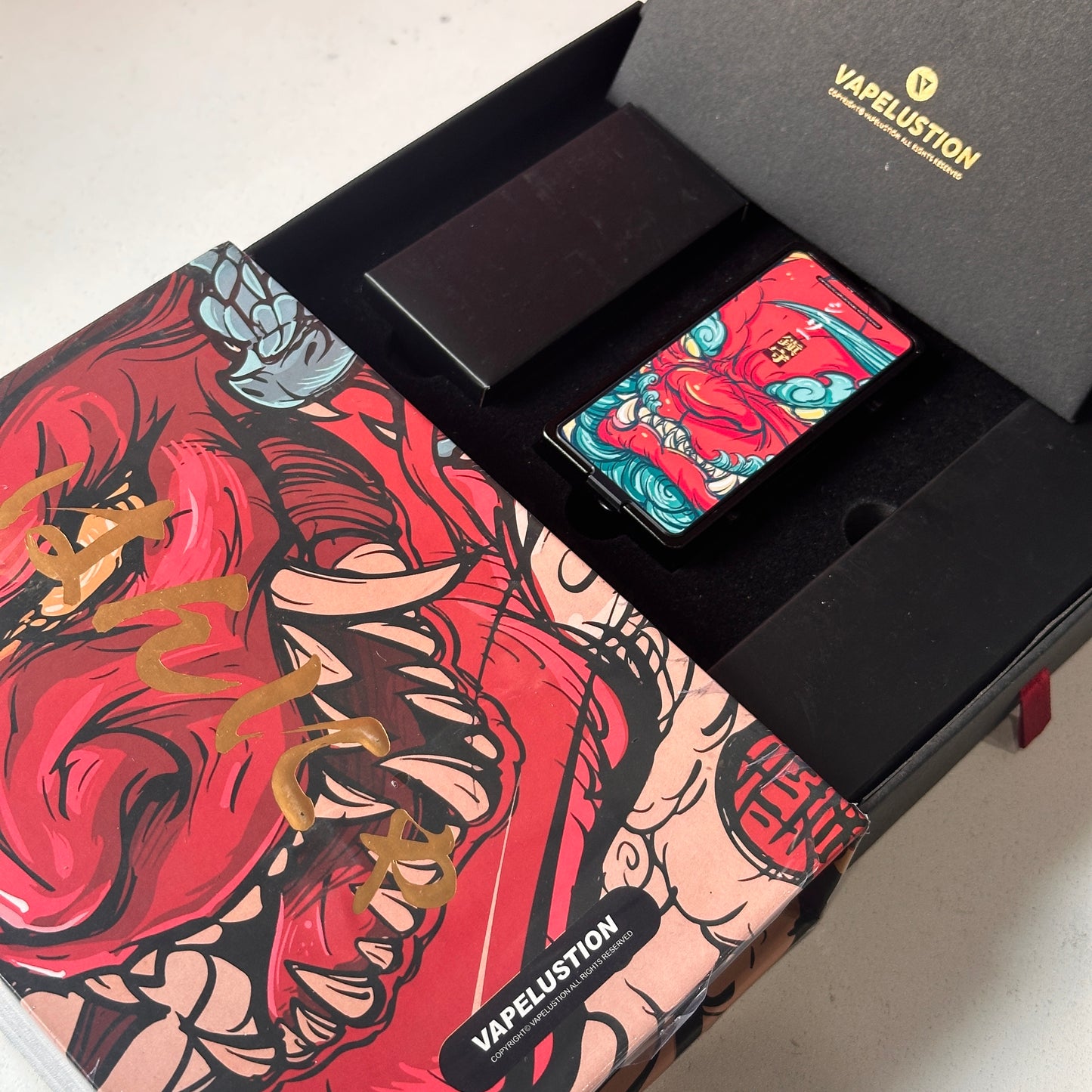 Vapelustion Hannya Mini 80w mod