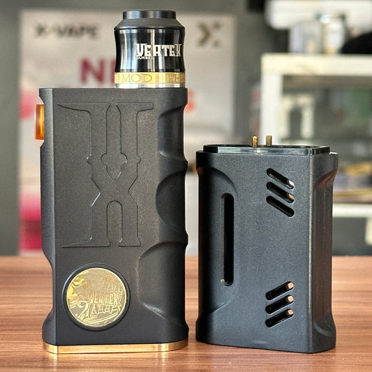 Vertex Mechanical Box Mod with booster 1:1 (parallel configuration)