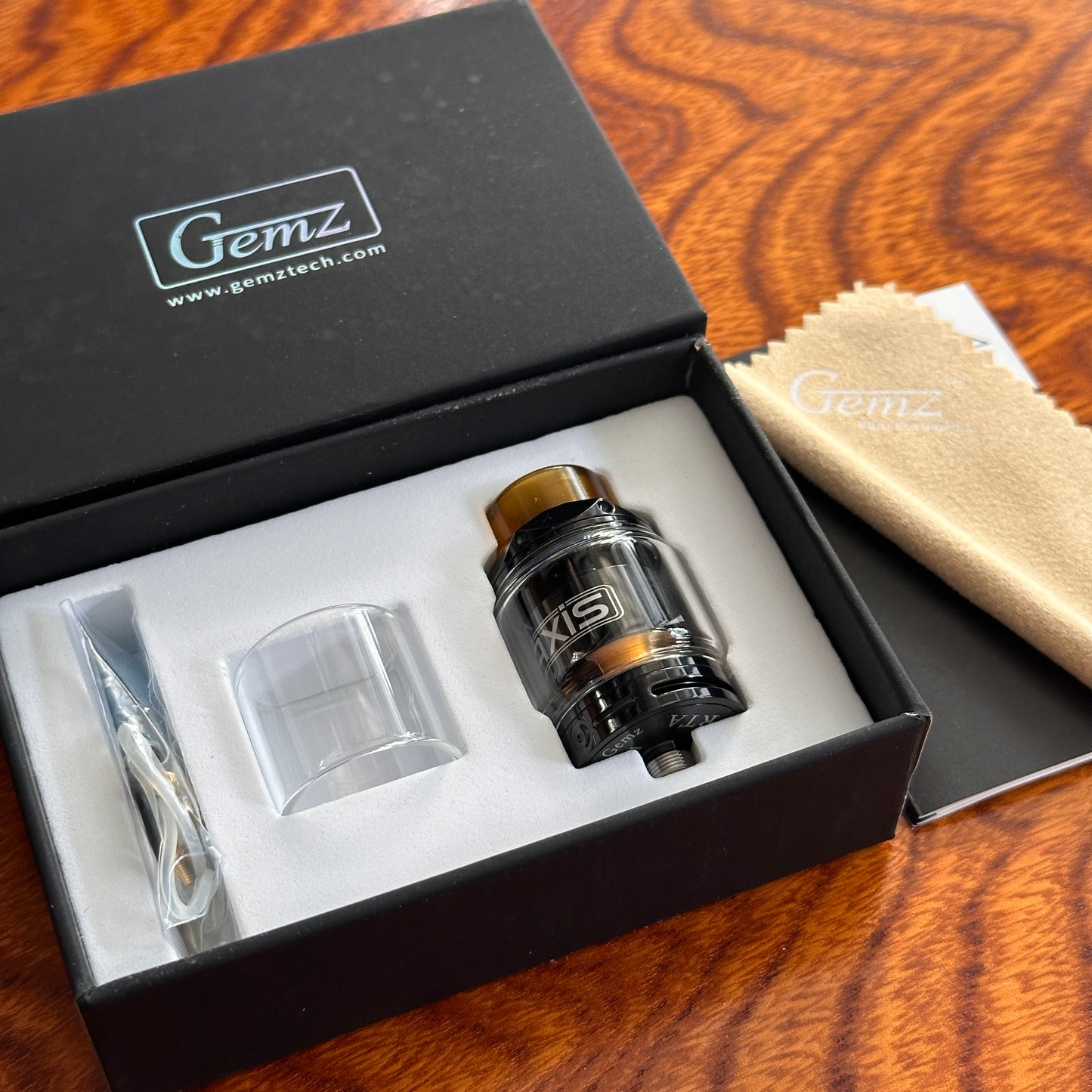 Gemz Axis RTA 24mm Legit (single coil deck atomizer)
