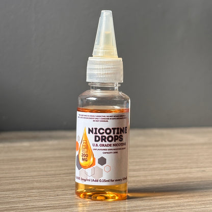 Nicotine Drops 200mg US Premium Based
