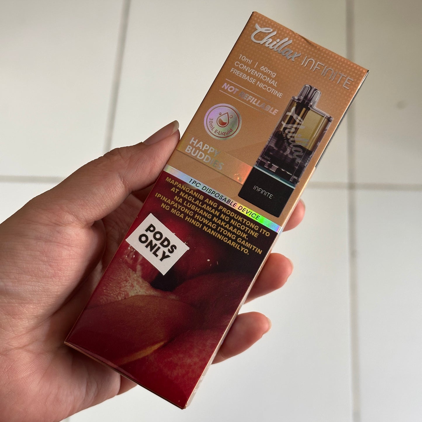 Chillax Infinite 25k puffs Pre-filled Pod