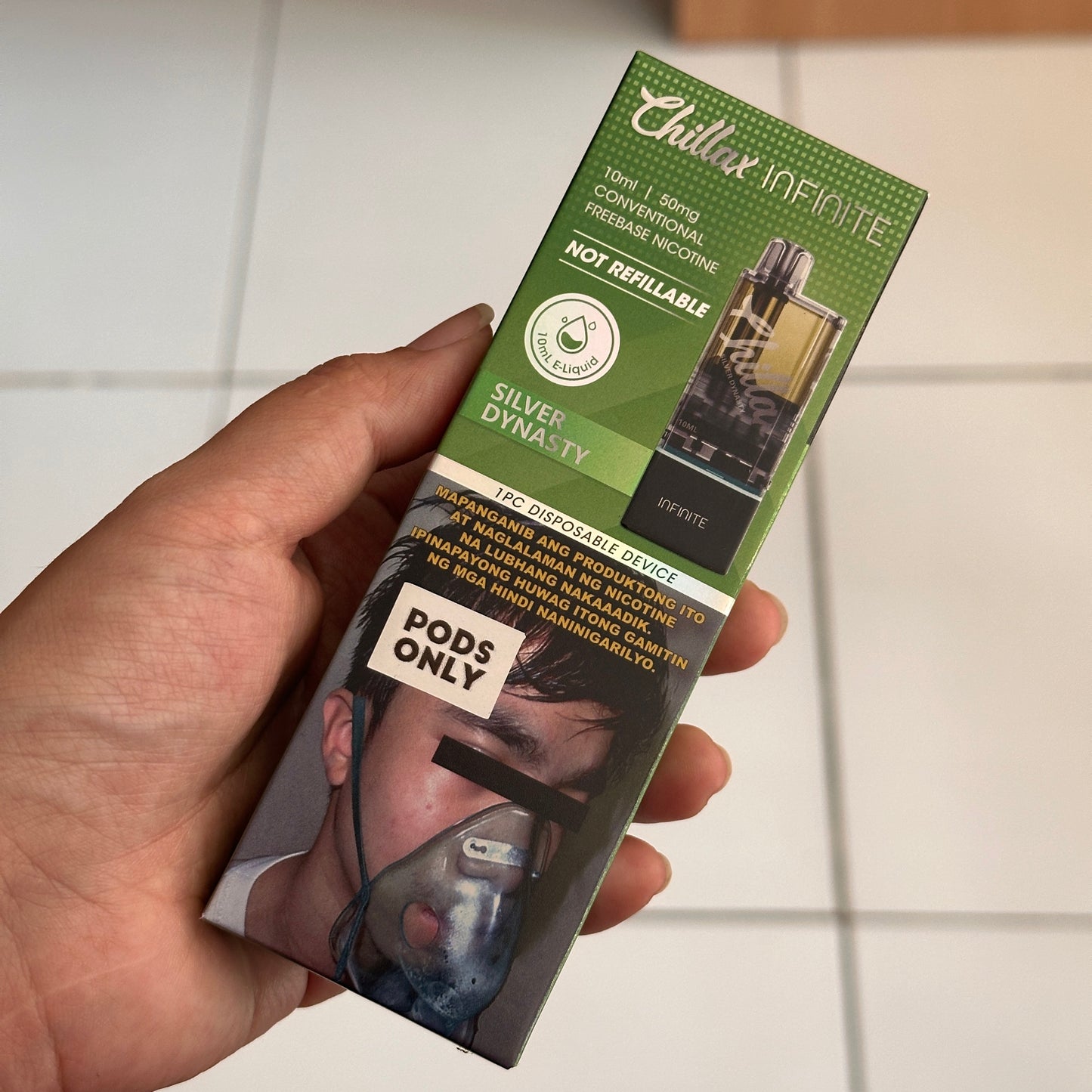 Chillax Infinite 25k puffs Pre-filled Pod