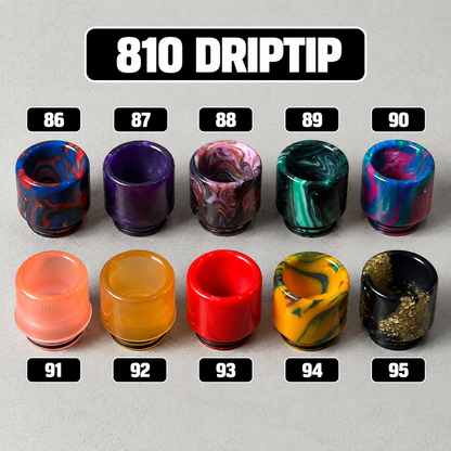 Driptip 510/810 for atomizers