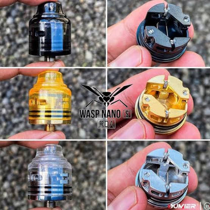 Oumier Wasp Nano S RDA (dual coil) 25mm