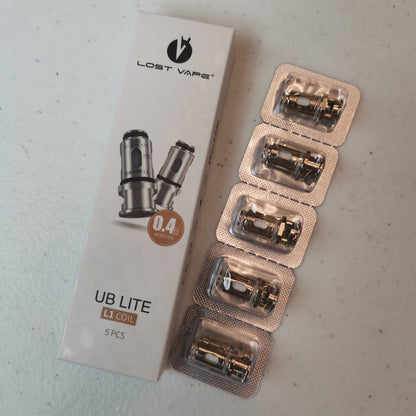 Lost Vape UB Lite coils compatible with Ub lite pod, Ursa Mini and Thelema Mini kit.