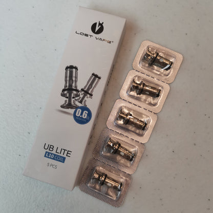 Lost Vape UB Lite coils compatible with Ub lite pod, Ursa Mini and Thelema Mini kit.