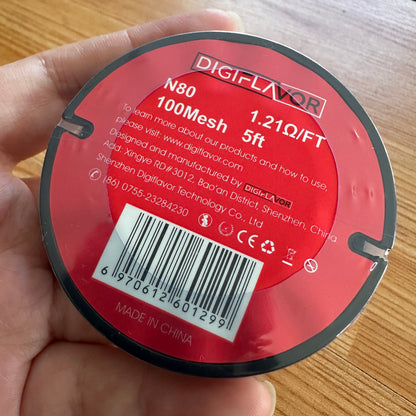 Digiflavor N80 Mesh wire spool 5ft