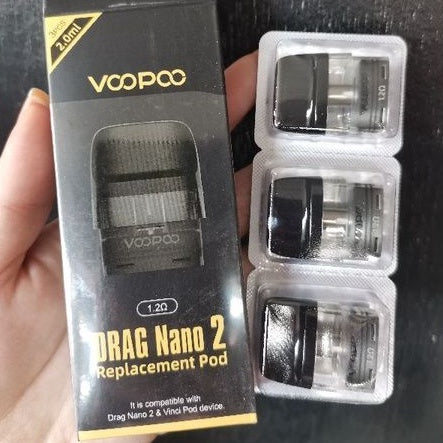 Voopoo Drag Nano 2 Replacement Pod Cartridge 2ml