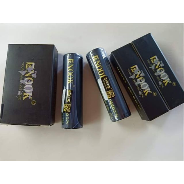 Legit Enook 18650 battery 3600mah 30A (sold per pair)