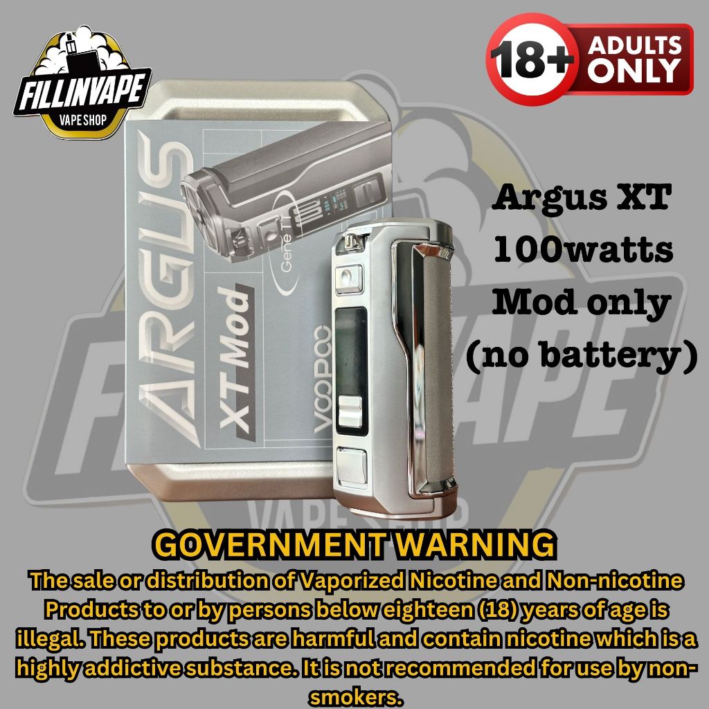 Voopoo Argus XT mod/set 100w Rebuildable Mod/Set