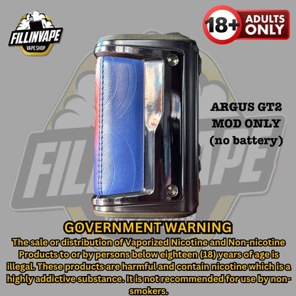 Voopoo Argus GT 2 Mod/Set Legit Rebuildable 200w FILLINVAPE Voopoo Argus GT 2 Mod/Set Legit Rebuildable 200w FILLINVAPE