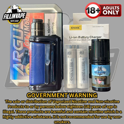 Voopoo Argus GT 2 Mod/Set Legit Rebuildable 200w FILLINVAPE Voopoo Argus GT 2 Mod/Set Legit Rebuildable 200w FILLINVAPE