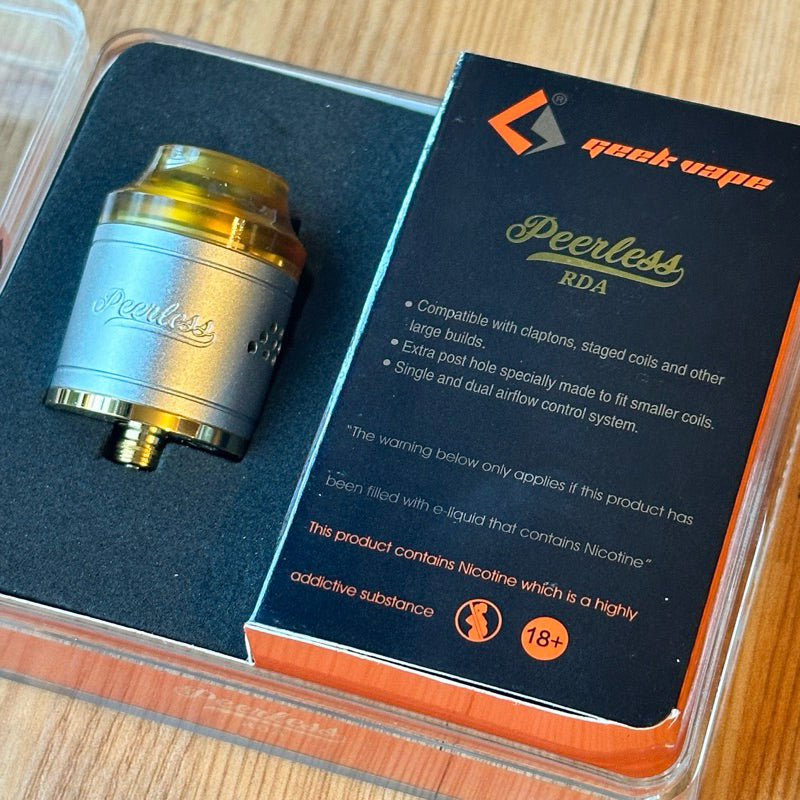 Geekvape Peerless RDA 24mm Legit – FILLINVAPE