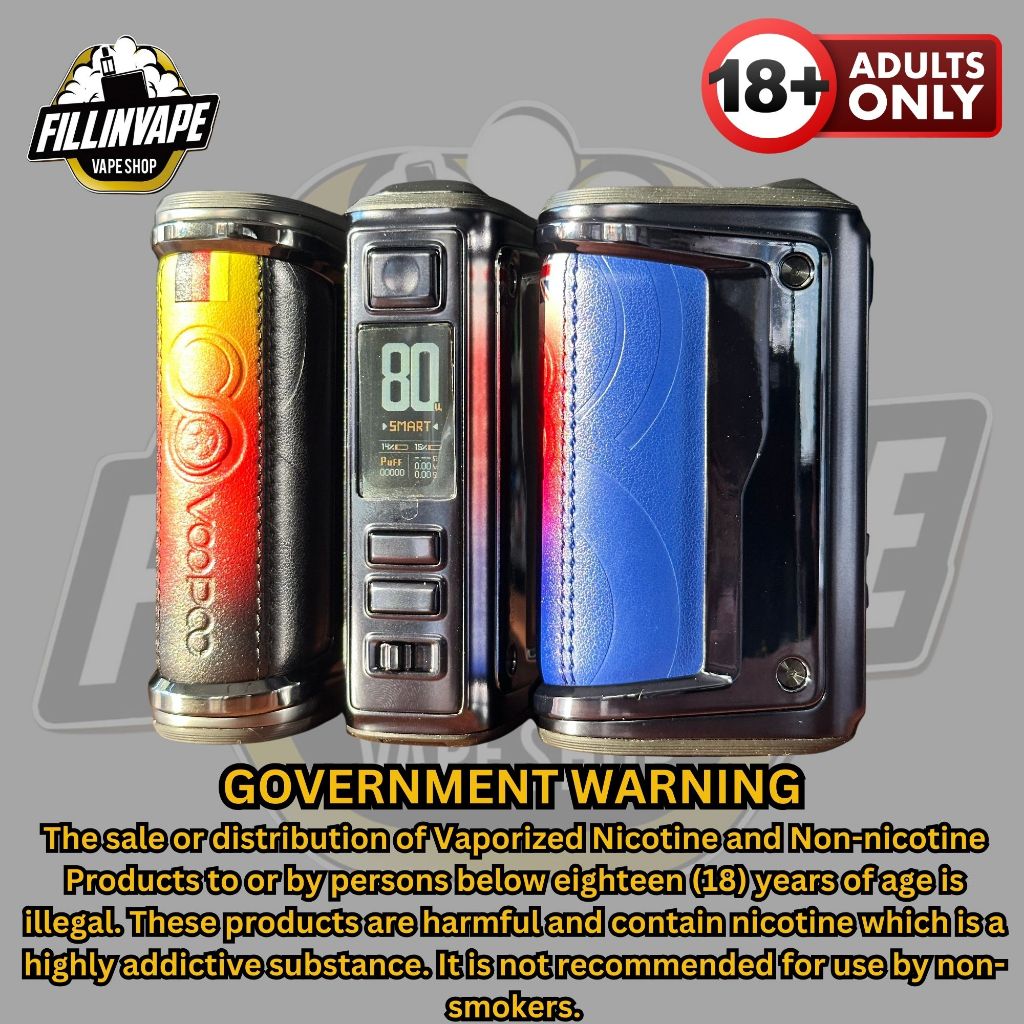Voopoo Argus GT 2 Mod/Set Legit Rebuildable 200w FILLINVAPE Voopoo Argus GT 2 Mod/Set Legit Rebuildable 200w FILLINVAPE